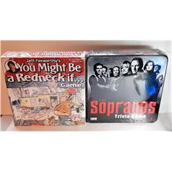 6)  LOT OF 2 FACTORY SEALED GAMES: