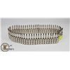 Image 1 : BULLET BELT WITH NICKEL CASTINGS AND