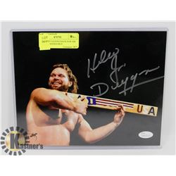 WWE WWF LEGEND HACK SAW JIM DUGGAN SIGNED 8X10