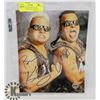 Image 1 : WWE WCW THE NASTY BOYS KNOBBS & SAGS DUEL SIGNED