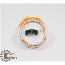 MEN'S WEDDING STYLE BAND RING SIZE 11.