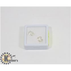 #120-SYNTHETIC CITRINE MATCHING PAIR GEMSTONE7.0CT