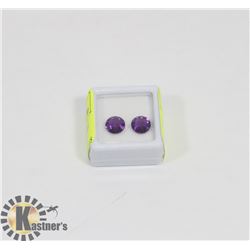 #85-SYNTHETIC PURPLE AMETHYST  GEMSTONE 3.5CT