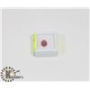 Image 1 : #92-SYNTHETIC RED RUBY GEMSTONE 4.0CT
