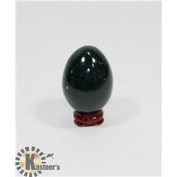#140-SYNTHETIC INDIA BLOOD STONE  BALL POSITIVE