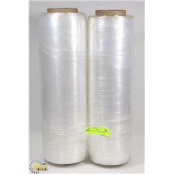 2 NEW ROLLS OF SHRINK WRAP