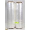 Image 1 : 2 NEW ROLLS OF SHRINK WRAP