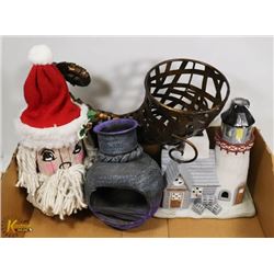 LARGE TEALIGHT LIGHTHOUSE