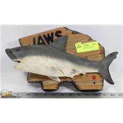 JAWS SHARK MUSICAL WALL PLAQUE