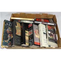 LARGE BOX OF VARIOUS NOVELS, BOOKS & MORE
