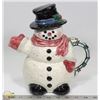 Image 1 : COLLECTIBLE SNOWMAN TEAPOT DESIGNED