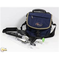 LOWEPRO PROFESSIONAL CAMERA BAG AND BLUETOOTH