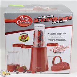 BETTY CROCKER THE ULTIMATE BLASTER BLENDER 6-IN-1