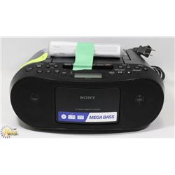 SONY CD RADIO CASSETTE-CORDER