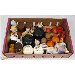 VINTAGE SALT AND PEPPER SHAKERS