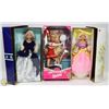 Image 1 : LOT OF 3 BARBIES INCL AVON WINTER VELVET, AVON