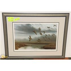 "INTO THE FOG" BY RICHARD CLIFTON SIGNED NUMBERED