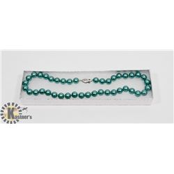 #59- SYNTHETIC SEA SHELL PEARL NECKLACE 10MM