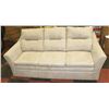 Image 1 : NEW BEIGE MICROFIBRE 80" SOFA NO LEGS.