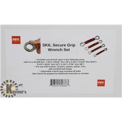NEW! SKIL SECURE GRIP WRENCH SET