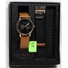 Image 1 : NEW TED BAKER LONDON MEN'S WATCH WITH DATE WEEKDAY