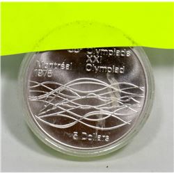 1976 MONTREAL OLYMPICS CANADA $5 SILVER DOLLAR