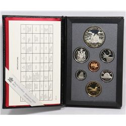1989 RCM 7 PC SET WITH A SILVER DOLLAR