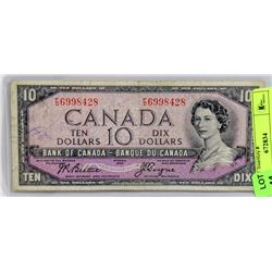 1954 CANADIAN DEVILS FACE $10