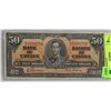 Image 1 : 1937 CANADIAN $50 BILL