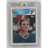 Image 1 : 1988-89 BRETT HULL ROOKIE CARD.