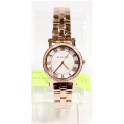 NEW MICHAEL KORS PETITE NORIE GOLD MSRP $225