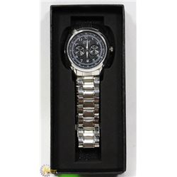 NEW CITIZEN ECO DRIVE MENS WATCH STAINLESS STEEL