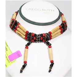 NATIVE CANADIAN MADE BEADED CHOCKER
