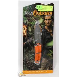GERBER BEAR GRYLLS PARACORD KNIFE WITH SHEATH