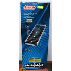 COLEMAN 40 WATT SOLAR PANEL KIT AND STAND