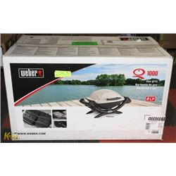 WEBER Q1000 GAS BARBECUE ,NEW IN BOX