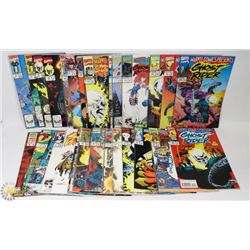 32 GHOST RIDER COMIC BOOKS.