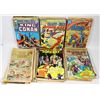 Image 1 : BOX OF VINTAGE COMIC BOOKS.