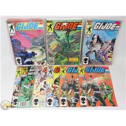 23 GI JOE COMIC BOOKS.
