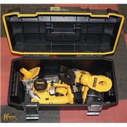 STANLEY HEAVY DUTY TOOL BOX WITH DEWALT
