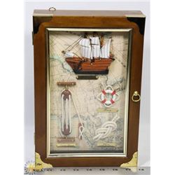MARITIME THEMED MAYFLOWER 3D DISPLAY CASE