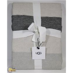 NEW UGG OCEANSIDE 100% COTTON KING SIZE BLANKET