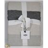 Image 1 : NEW UGG OCEANSIDE 100% COTTON KING SIZE BLANKET