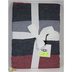 NEW UGG OCEANSIDE 100% COTTON QUEEN SZ BLANKET