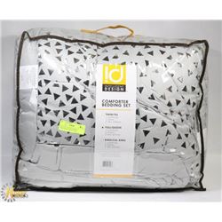 NEW INTELLIGENT DESIGN COMFORTER BEDDING SET