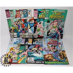 FULL RUN OF SUB-MARINER MINI-SERIES COMICS #1-12