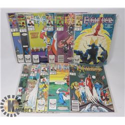 EXCALIBUR COMIC COLLECTION #1-22