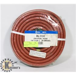 MILLER OXYGEN & ACETALINE HOSE ,25FT