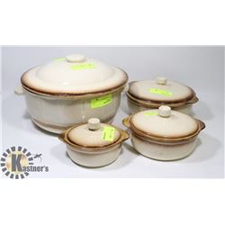 8PC MEDALTA BOWLS & LIDS.