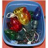 Image 1 : BOX OF CHRISTMAS LIGHTS, SET OF 4 LIGHTED JUMBO
